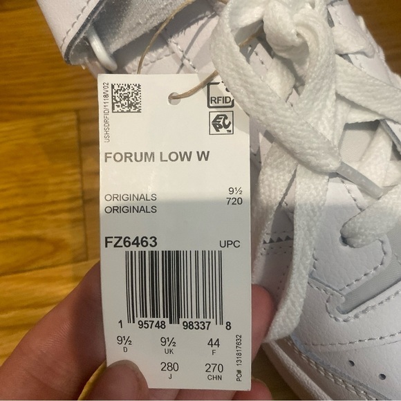 adidas Shoes - Adidas Forum Low Women Originals - Triple White size 11
